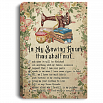 In My Sewing Room Tho Shalt Not Ask When It Will Be Finished Framed Canvas Prints - Unframed Poster, White, 0.75'' Framed Canvas In My Sewing Room Tho Shalt Not Ask When It Will Be Finished Framed Canvas Prints - Unframed Poster, White, 0.75'' Framed Canvas
