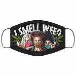Hocus Pocus I Smell Weed Funny Washable Reusable Custom - Printed Cloth Face Mask Cover, Black, Cloth Face Cover – Medium/Large