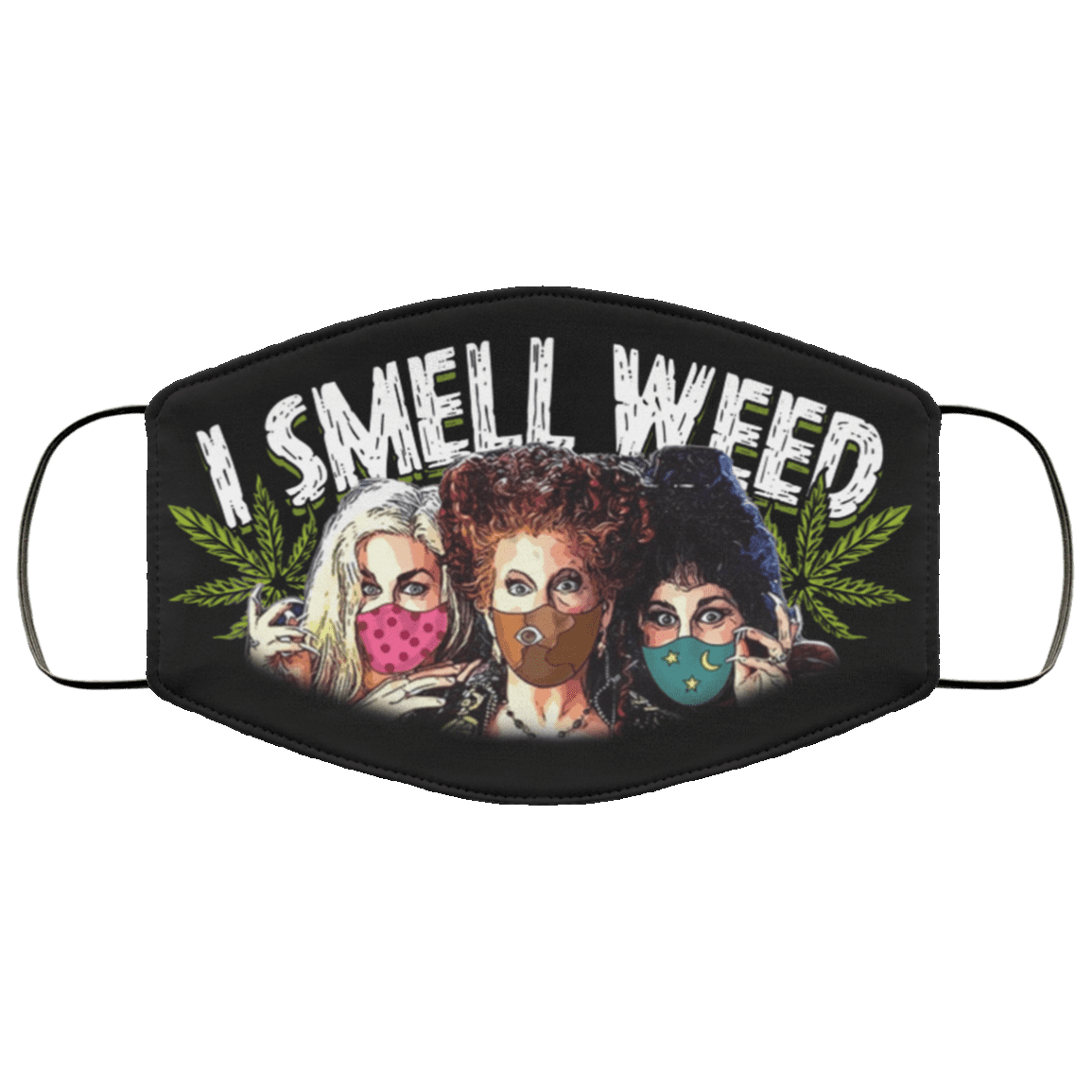 Hocus Pocus I Smell Weed Funny Washable Reusable Custom - Printed Cloth Face Mask Cover, Black, Cloth Face Cover – Medium/Large Hocus Pocus I Smell Weed Funny Washable Reusable Custom - Printed Cloth Face Mask Cover, Black, Cloth Face Cover – Medium/Large