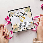 13O.Future Wife(3) Forever Love Necklace (Gold) 5