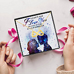 1HP. Love You Enough couple galaxy(4) Infinity Heart Necklace (Gold) 5