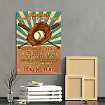 11VT. Baseball Somewhere Behind The Athlete canvas mockup