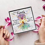 5O.Family Tree(4) Infinity Heart Necklace (Gold) 5