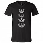 VOTE Like Ruth Bader Ginsburg RBG Feminist Voting Right T-Shirt - V Neck, Black, V-Neck T-Shirt