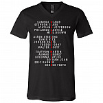 Say Their Name T-Shirt - V-Neck, Black, V-Neck T-Shirt