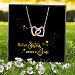 8Th. Best Sister 6 Interlocking Hearts Necklace 7
