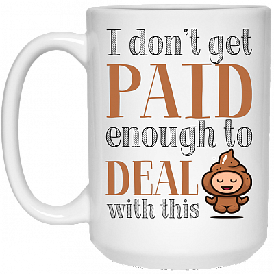 15 oz. White Mug