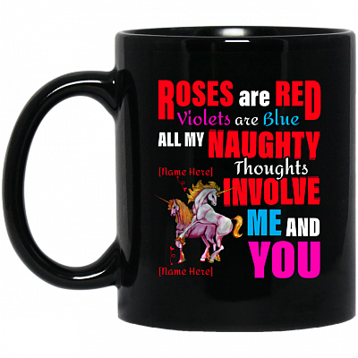 11 oz. Black Mug