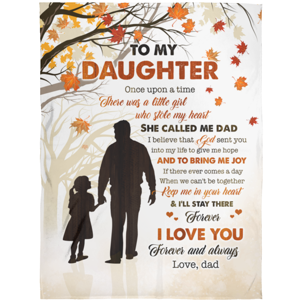 To My Daughter Once Upon A Time There Was A Little Girl Who Stole My Heart Fleece Blanket - Premium Sherpa Blanket, White, Arctic Fleece Blanket - 60x80 To My Daughter Once Upon A Time There Was A Little Girl Who Stole My Heart Fleece Blanket - Premium Sherpa Blanket, White, Arctic Fleece Blanket - 60x80