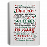 We're Gonna Have The Hap Hap Happiest Christmas Christmas Vacation Wrapped Framed Canvas - Unframed Poster, White, 0.75'' Framed Canvas We're Gonna Have The Hap Hap Happiest Christmas Christmas Vacation Wrapped Framed Canvas - Unframed Poster, White, 0.75'' Framed Canvas