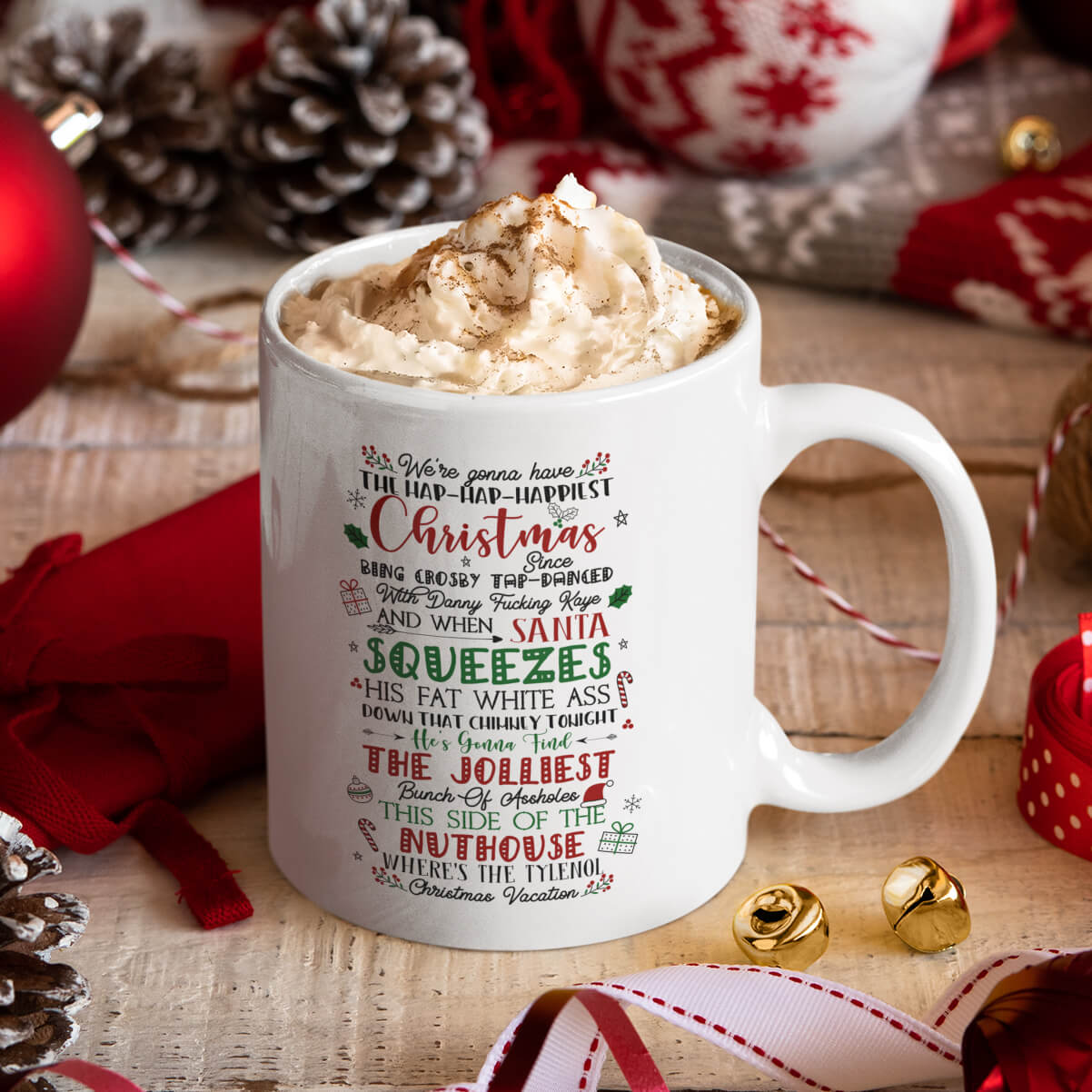 6BN. Christmas Vacation mug 1