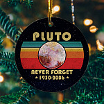 3UT. Pluto Never Forget (ornament)-mk