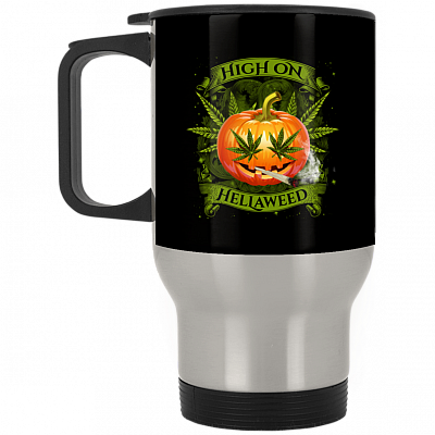 14 oz. Silver Travel Mug
