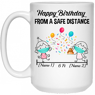 15 oz. White Mug