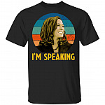 I'm Speaking Kamala Harris T-Shirt Mr Vice President I'm Speaking Vintage Tee, Black, Unisex T-Shirt
