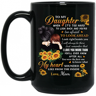 15 oz. Black Mug