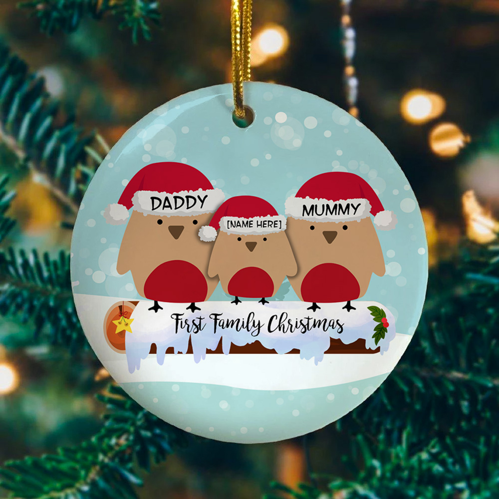 5MH. First Family Christmas ornament-mk1-SF Wonder Comic #000000