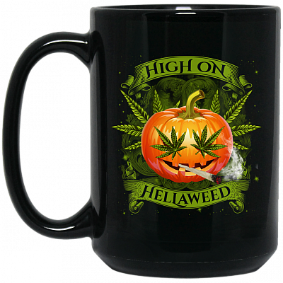 15 oz. Black Mug
