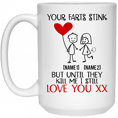 15 oz. White Mug