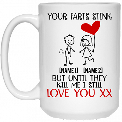 15 oz. White Mug