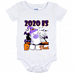 2020 Is Boo Sheet Cute Ghost Funny Halloween Baby Onesie - Toddler Infant Bodysuit, White, Baby Onesie - 12 Month