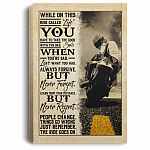 While On This Ride Called Life Framed Canvas - Unframed Poster - Biker Wall Art Decor, White, 0.75'' Framed Canvas While On This Ride Called Life Framed Canvas - Unframed Poster - Biker Wall Art Decor, White, 0.75'' Framed Canvas