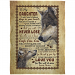 To My Daughter I Want You Believe Deep In Your Heart Fleece Blanket - Premium Sherpa Blanket - Woven Blanket, White, Arctic Fleece Blanket - 60x80 To My Daughter I Want You Believe Deep In Your Heart Fleece Blanket - Premium Sherpa Blanket - Woven Blanket, White, Arctic Fleece Blanket - 60x80