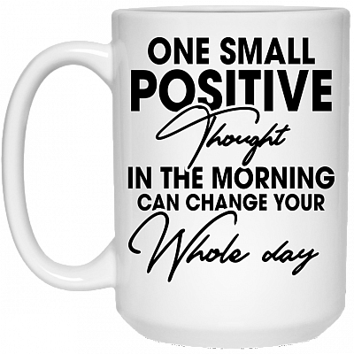 15 oz. White Mug