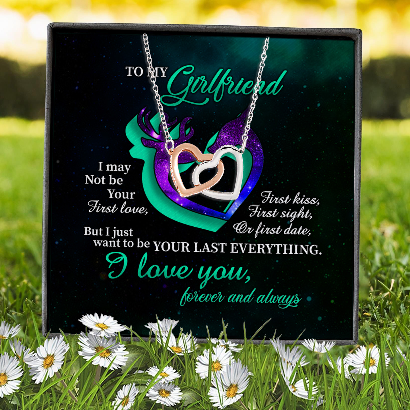 15Th. Your Last Everything Interlocking Hearts Necklace 7
