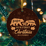 45HG. Family Of Three Bear ornament (6) mk 1
