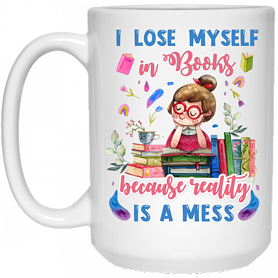 15 oz. White Mug