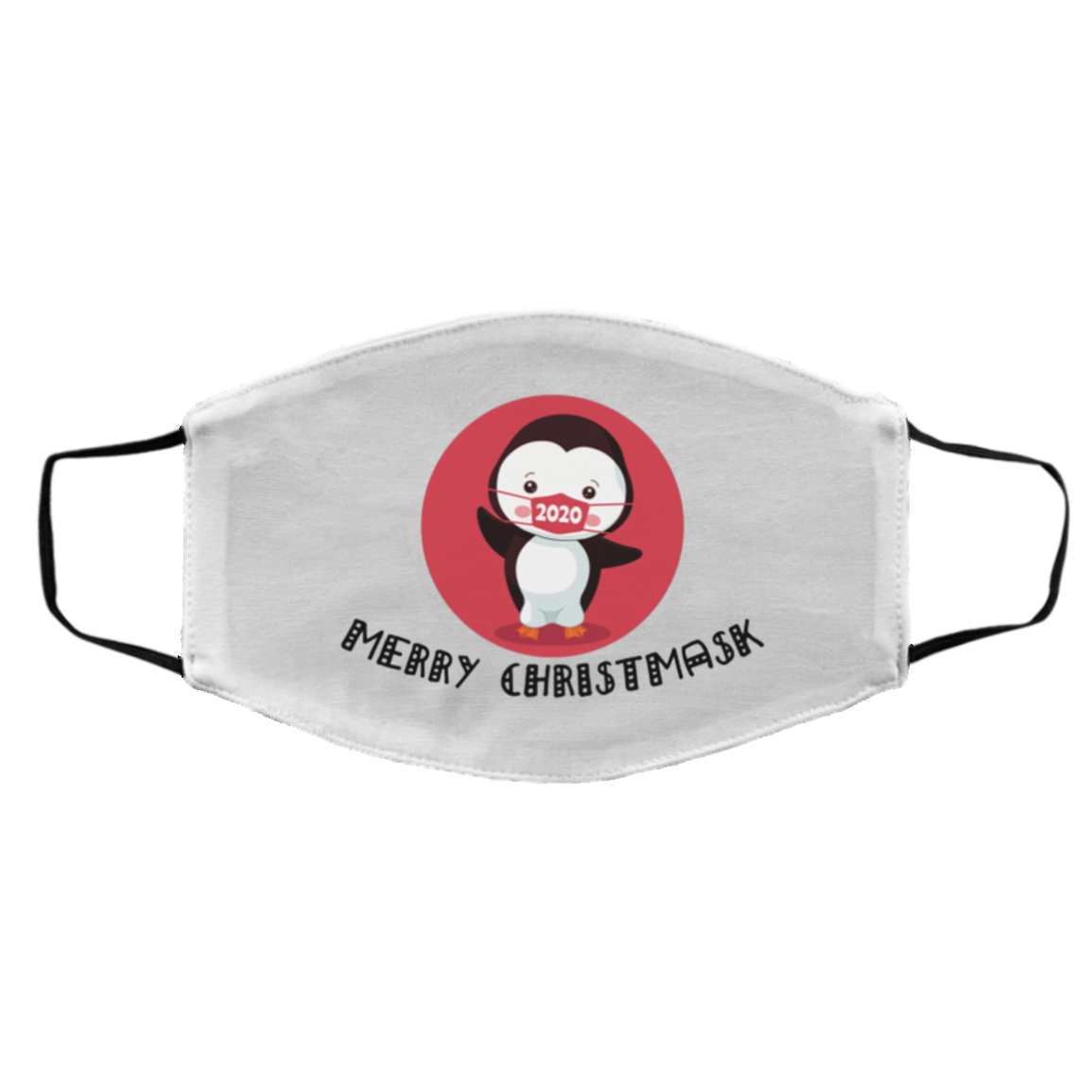 Merry Christmask Washable Reusable Custom – Funny Penguin Printed Cloth Face Mask Cover, White, Cloth Face Cover – Medium/Large Merry Christmask Washable Reusable Custom – Funny Penguin Printed Cloth Face Mask Cover, White, Cloth Face Cover – Medium/Large