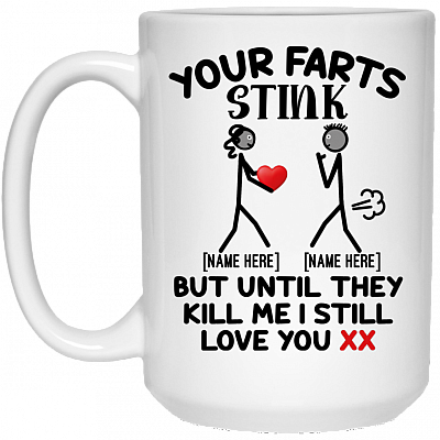 15 oz. White Mug