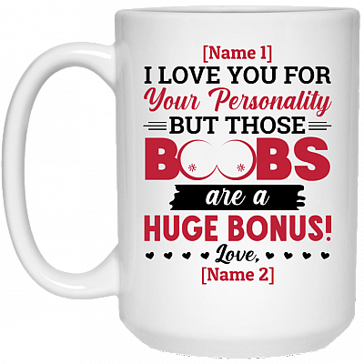 15 oz. White Mug