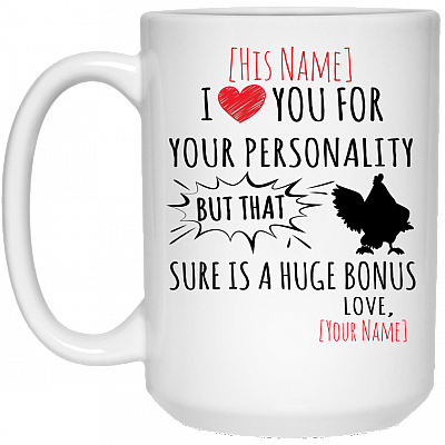 15 oz. White Mug