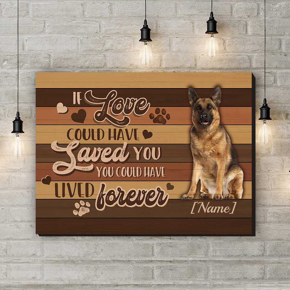2VT. German Shepherd If Love Saved You mk2 - Playball #d9b69a