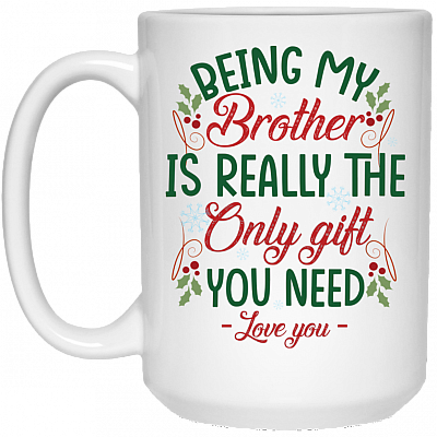 15 oz. White Mug