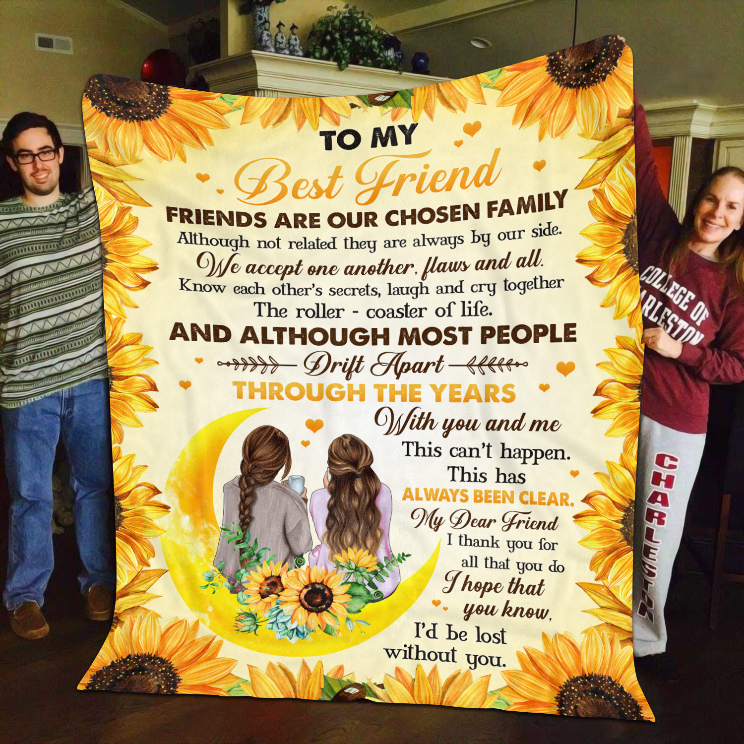 4O. To My Best Friend (9) Blanket Mockup 11
