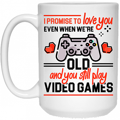 15 oz. White Mug