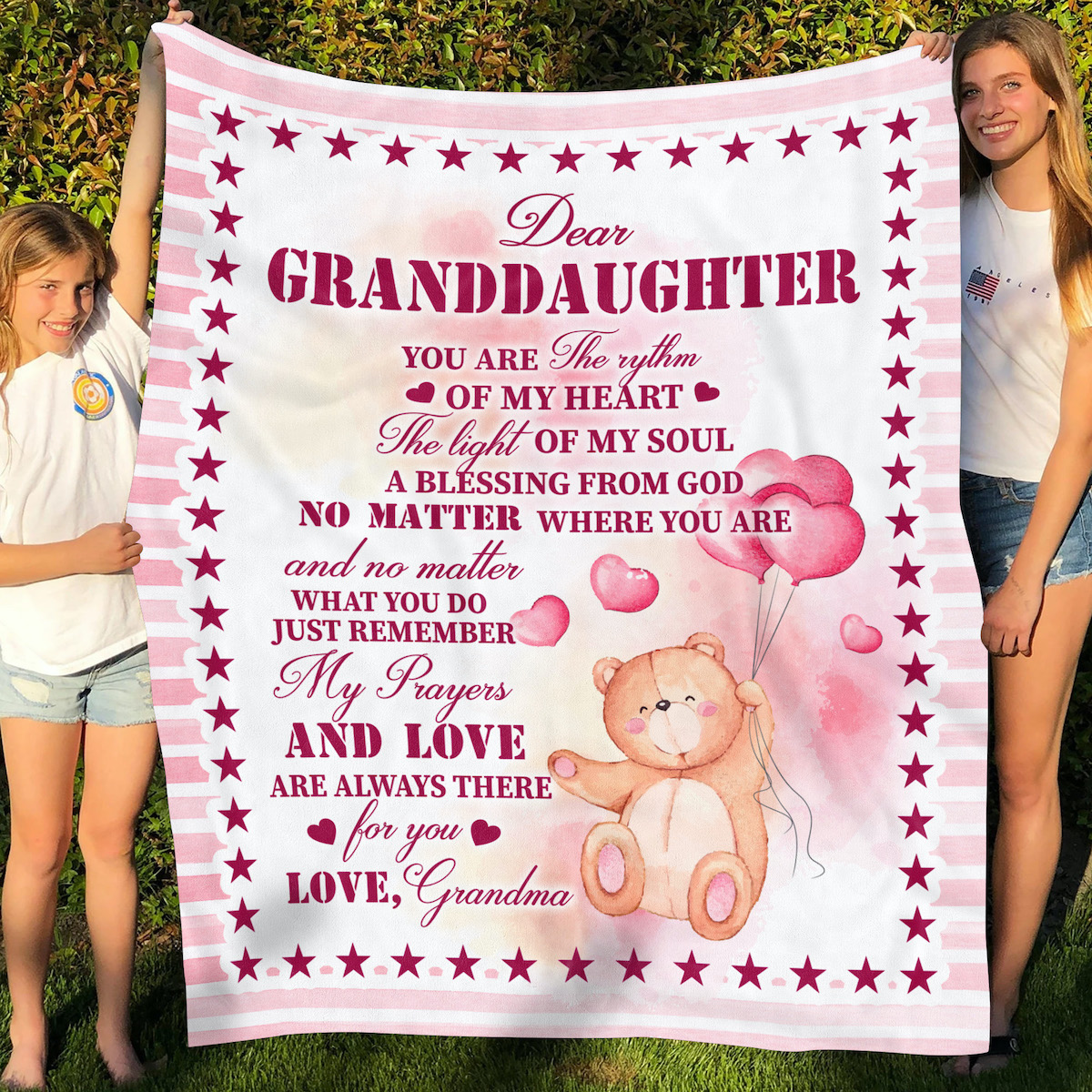 2LV. Rythm Of My Heart Blanket Mockup 5