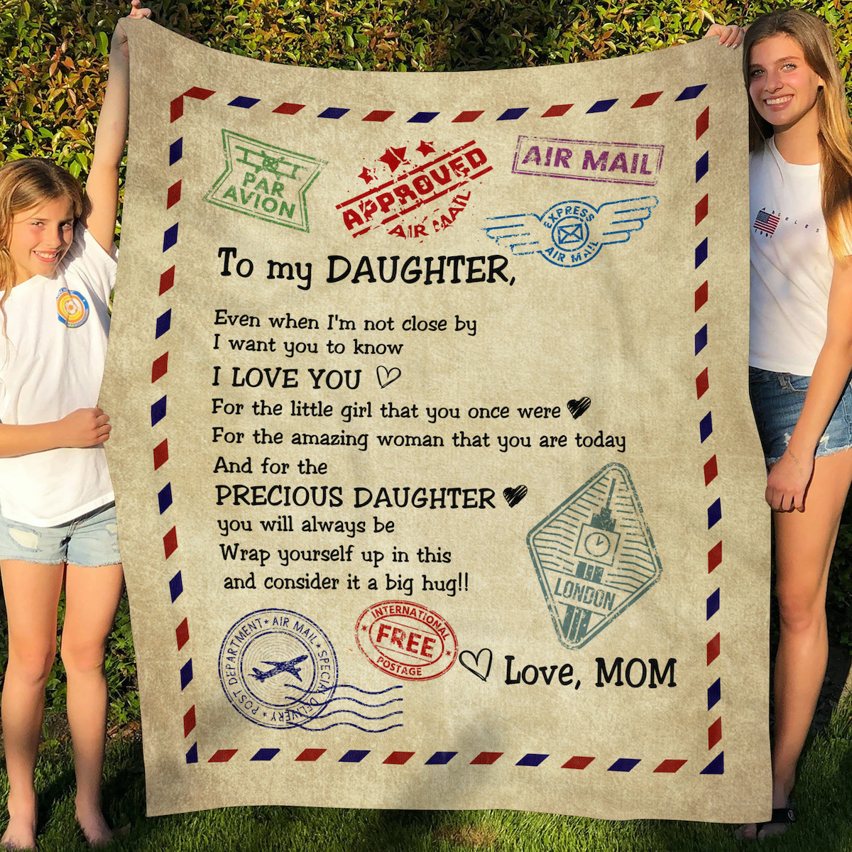 1LV. Not Close By MOM Blanket Mockup 5