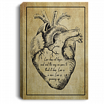 Love Does Not Begin Nor End The Way We Think It Does Gallery Wrapped Framed Canvas Prints - Unframed Poster, White, 0.75'' Framed Canvas Love Does Not Begin Nor End The Way We Think It Does Gallery Wrapped Framed Canvas Prints - Unframed Poster, White, 0.75'' Framed Canvas