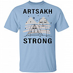 Artsakh Strong T-Shirt - Armenia Strong T-Shirt - Armenia Armenian Flag - Flag Of Armenia Shirt, Light Blue, Unisex T-Shirt