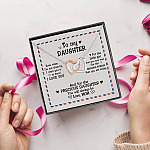 1LV. Not Close By Message Card Mom (1) Interlocking Hearts Necklace 5