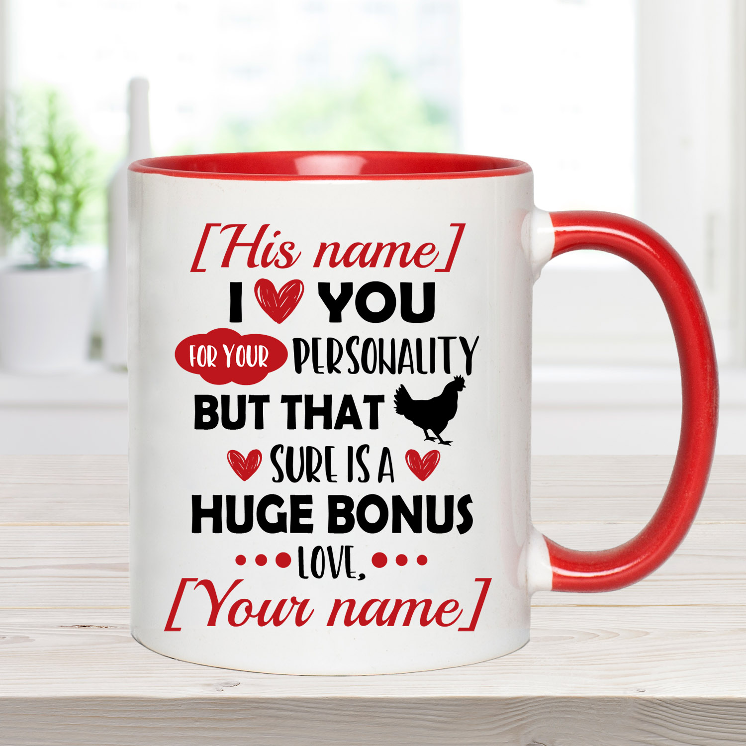 5VT. I Love You For Your Personality mk2 - Playball #bd161c