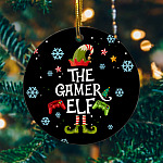 1BN. Gamer Elf ornament mk