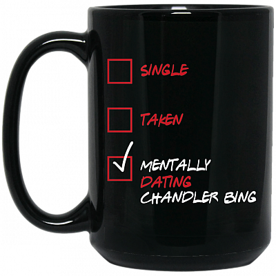 15 oz. Black Mug