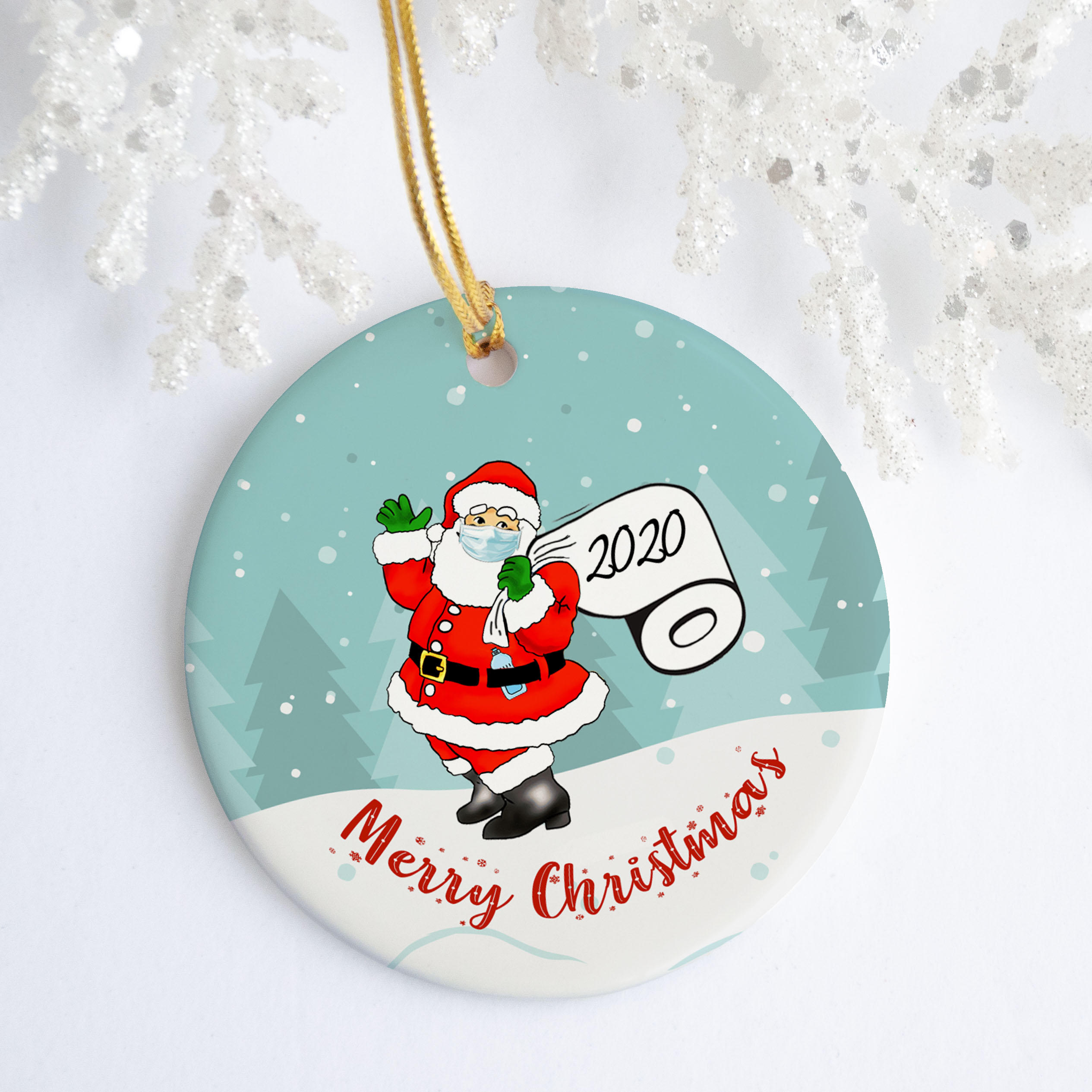 2LV. Santa Toilet Paper