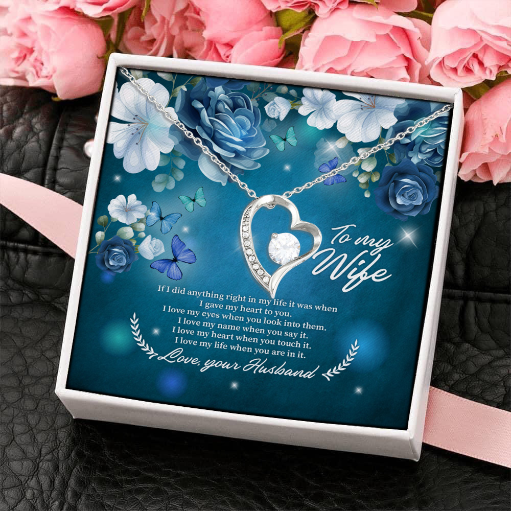 6O. My Wife Rose (5) Forever Love Necklace (Silver) 4