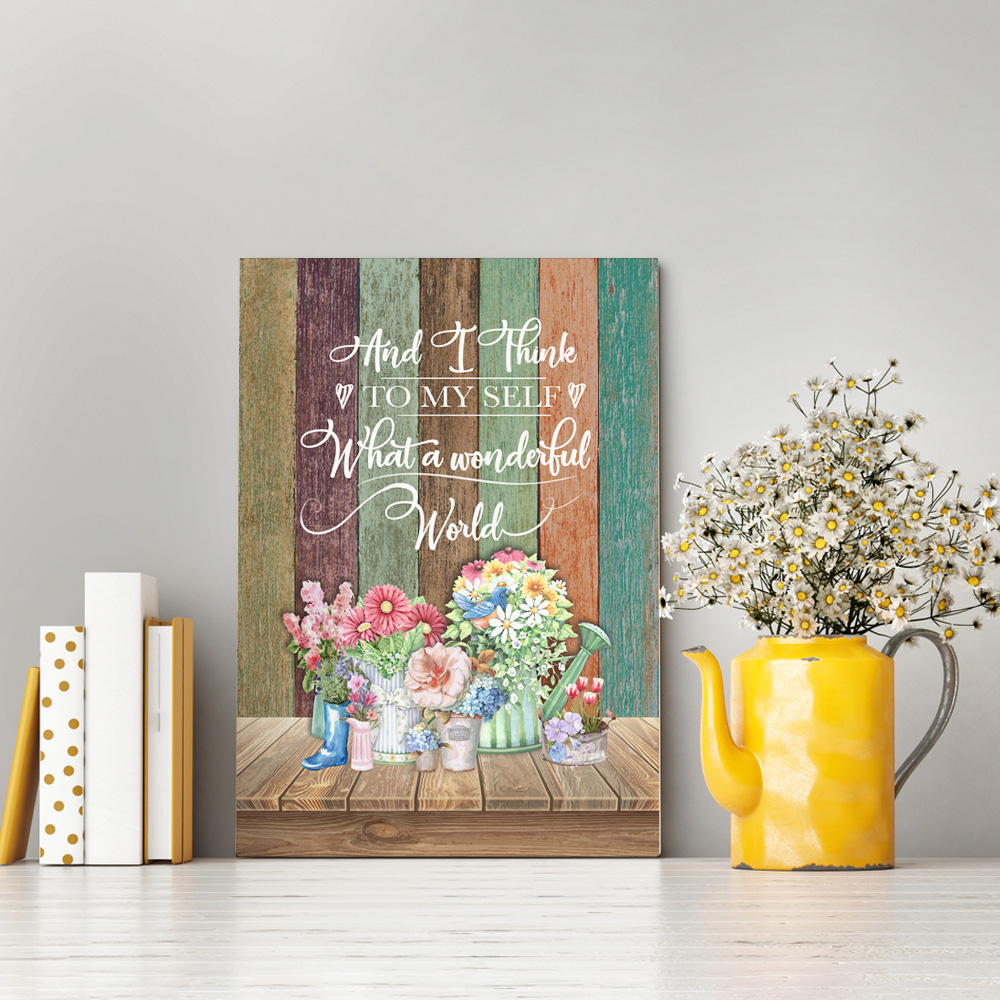 5O. Wonderful World New Canvas Mockup 4